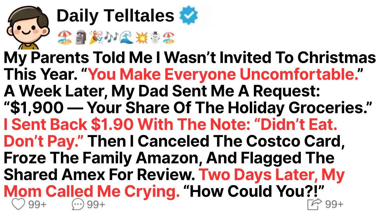 My Parents Told Me I Wasn’t Invited To Christmas This Year. “You Make Everyone Uncomfortable.”