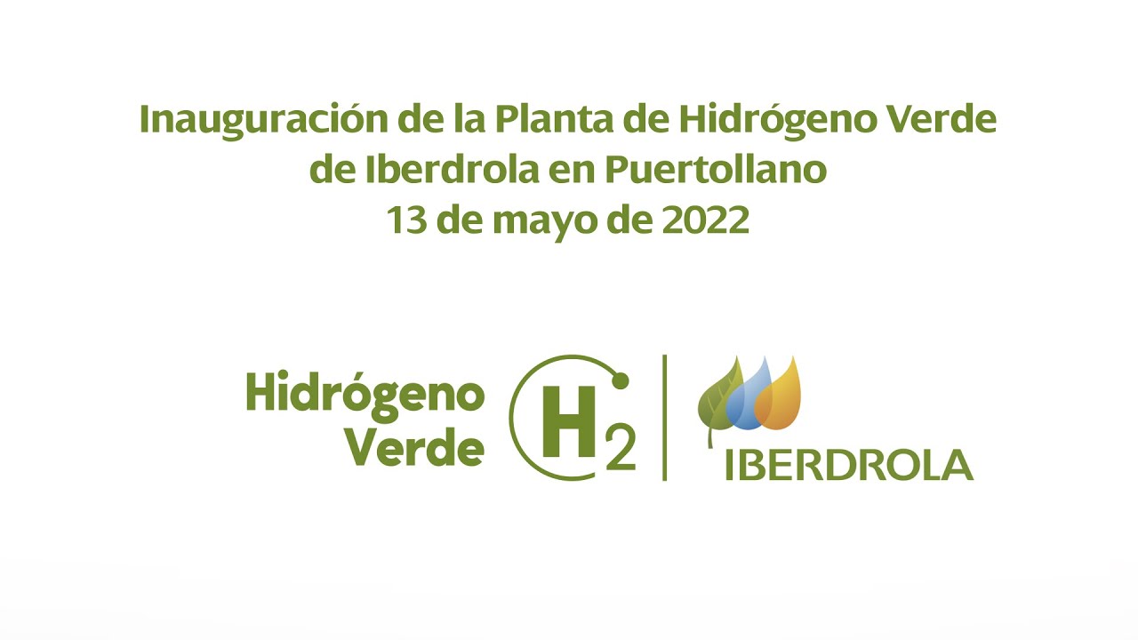 Inauguración de la planta de hidrógeno verde de Puertollano