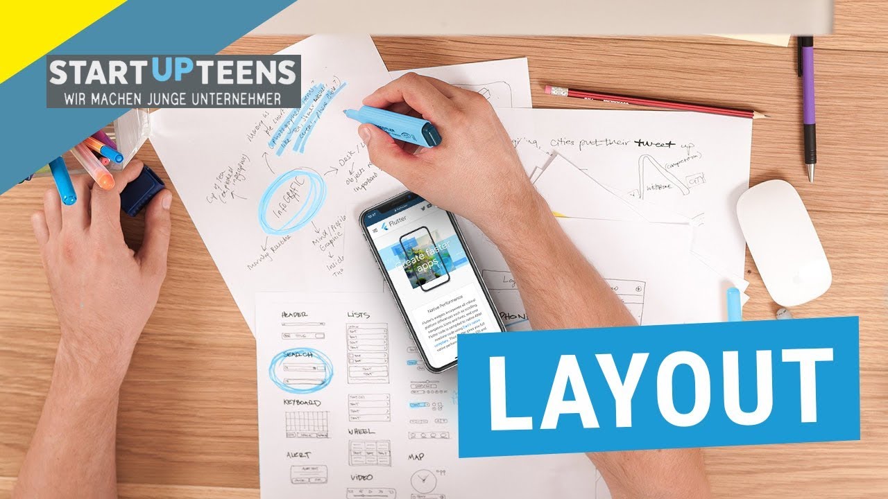 Layout - So gestaltet ihr eure App! (Flutter Tutorial #7)