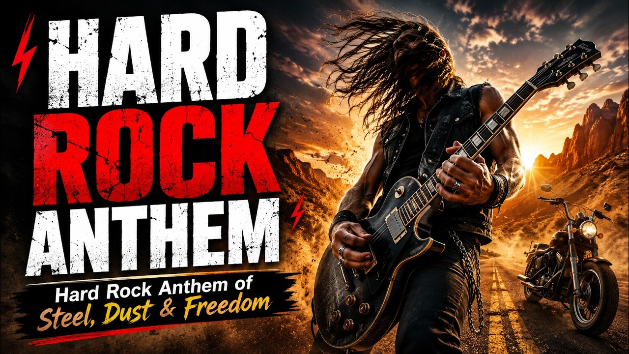 Hard Rock Anthem 🔥 Hard Rock Anthem of Steel, Dust & Freedom