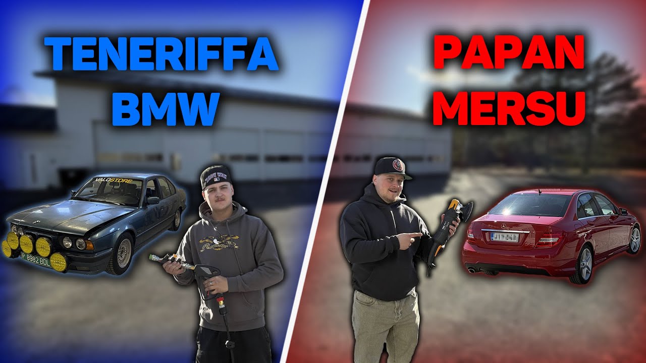 MERSU KIILTÄMÄÄN & BMW KUNTOON!