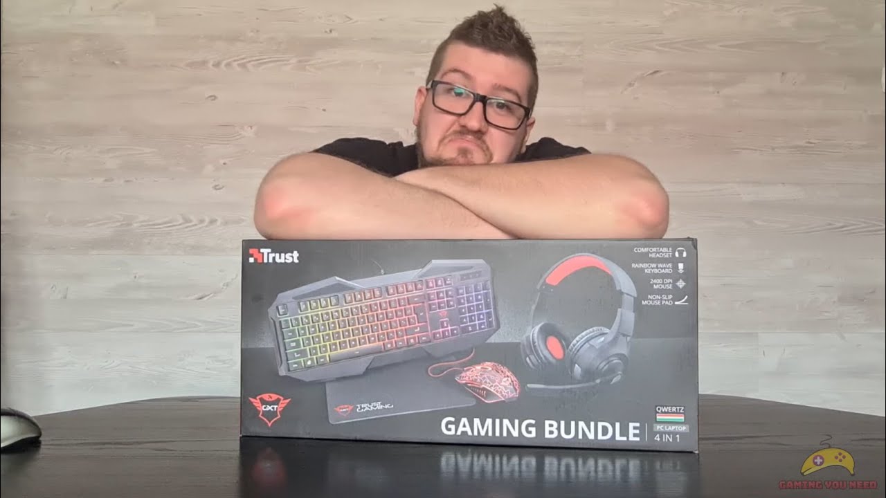 Trust Gaming Bundle Unboxing és véleményezés (Tech)