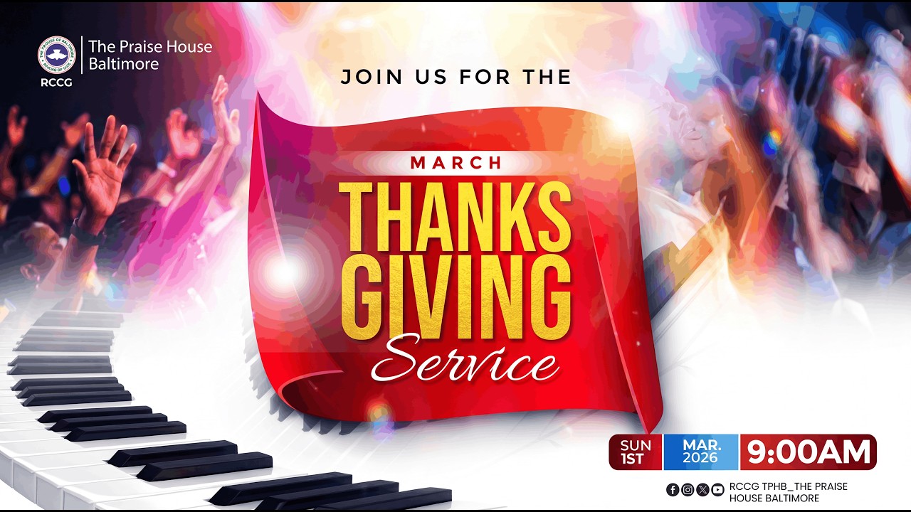 MARCH THANKGIVING SERVICE || PST OLADIIPO OMOPARIOLA
