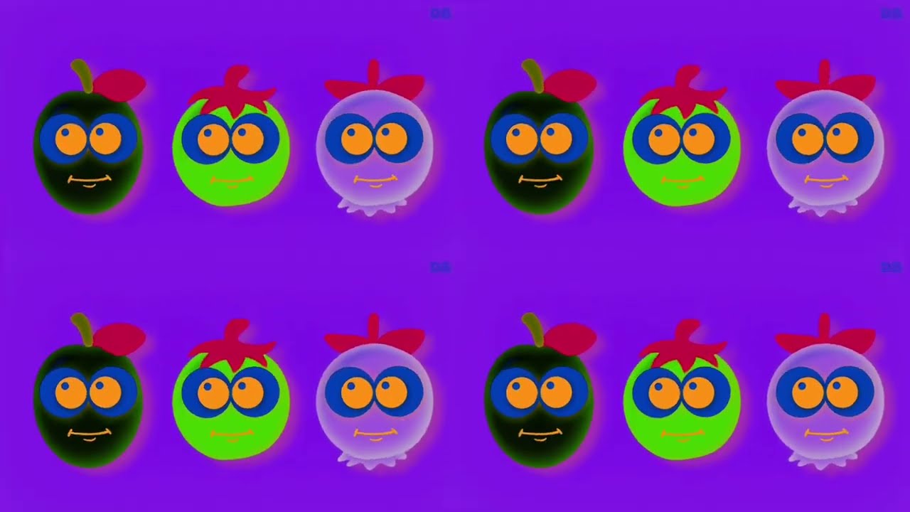 D Billions: Om Nom, Yummy Yum! Intro Song Inverted Color | Gamavision Csupo Effects