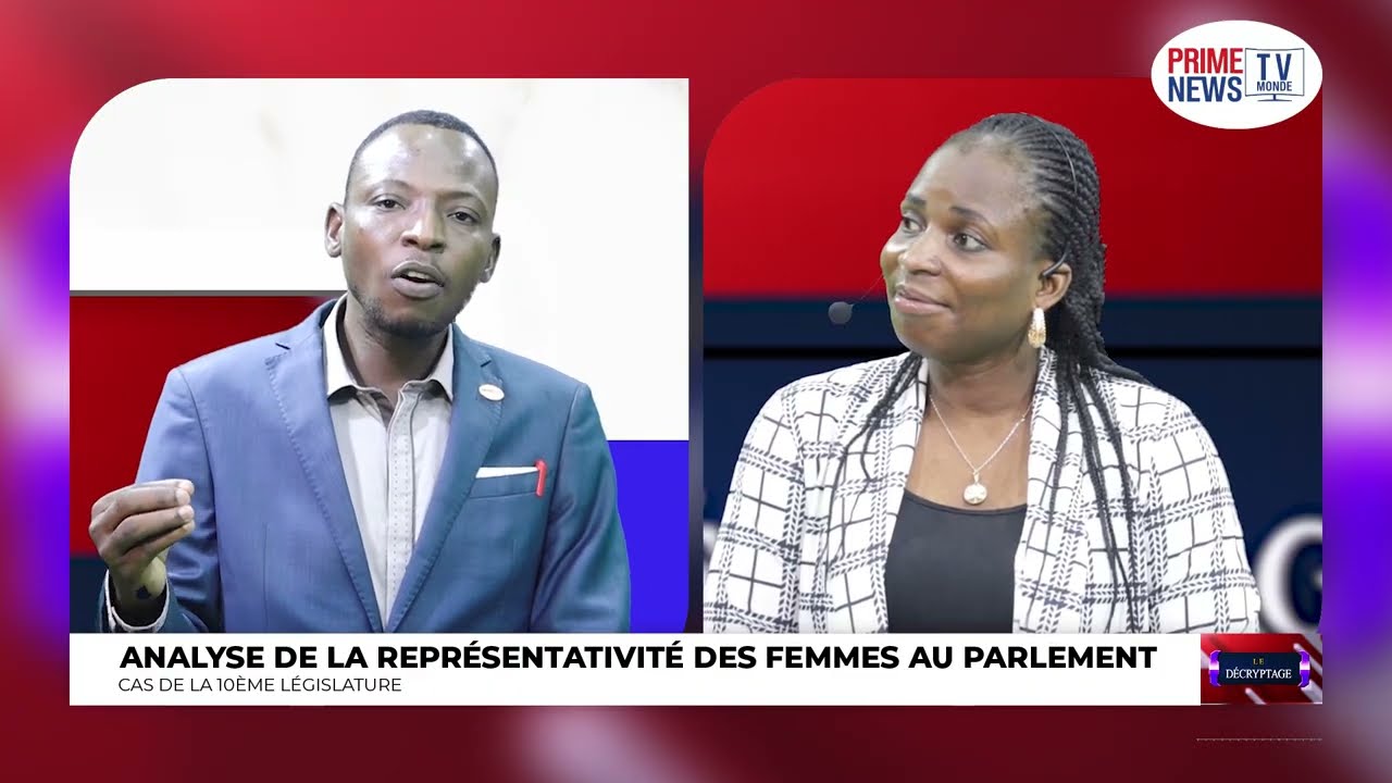 Analyse de la représentativité des femmes au parlement : Cas de la 10ème législature