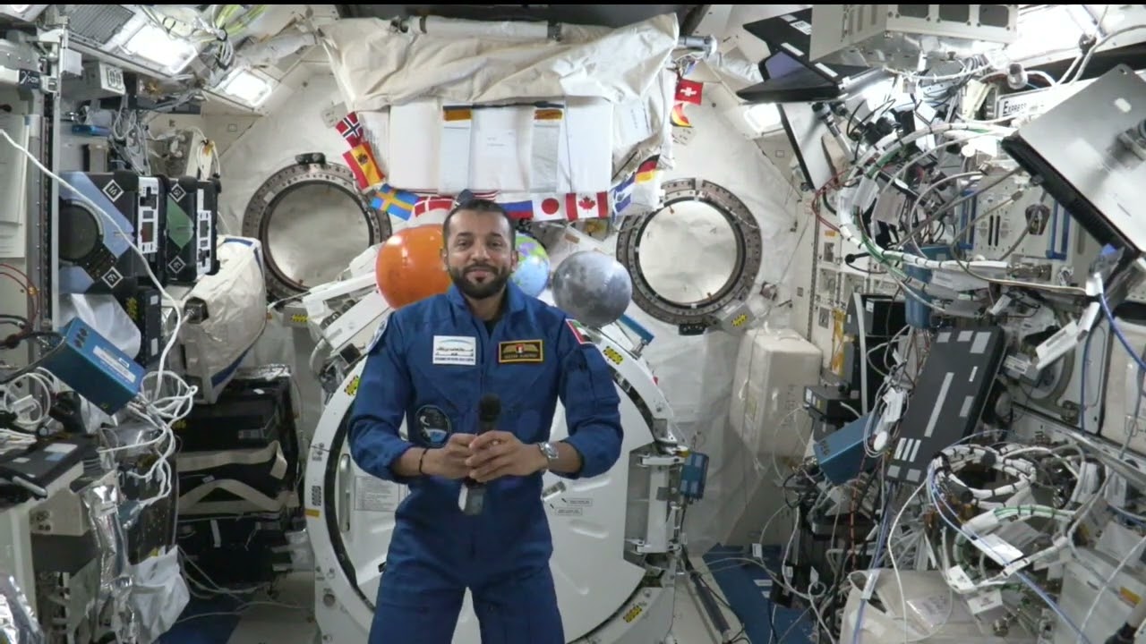 Expedition 69Astronaut Sultan Alneyadi Talks with Mauritius Students May 11, 2023