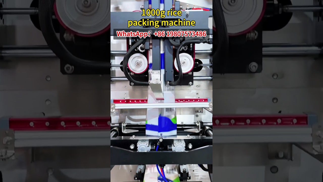40 packs per minute grains packing machine for 1000g to 5000g 