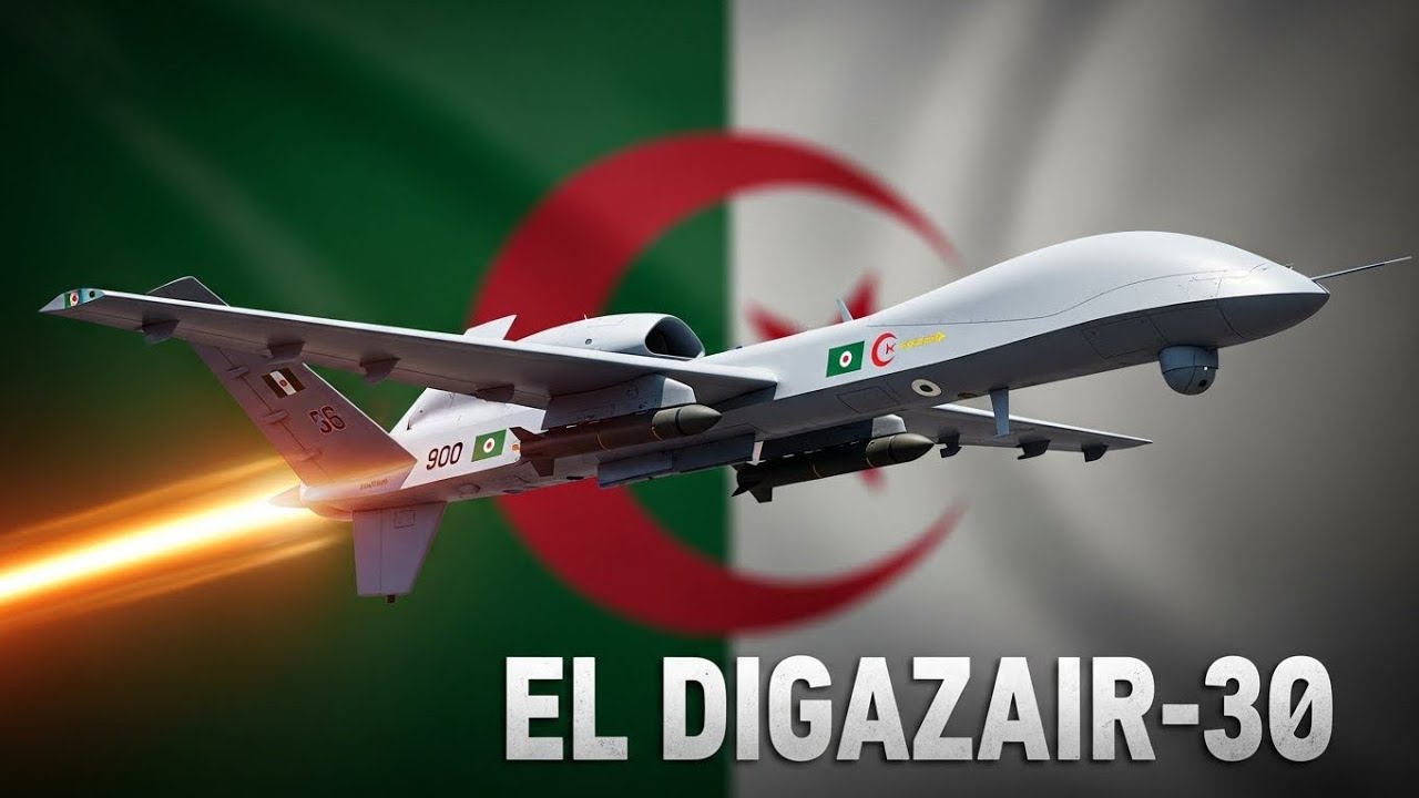 انكشاف الدرون الصاروخي الجزائري EL Digazair-30! قوة مدمّرة وسعر مفاجئ يهز الخبراء