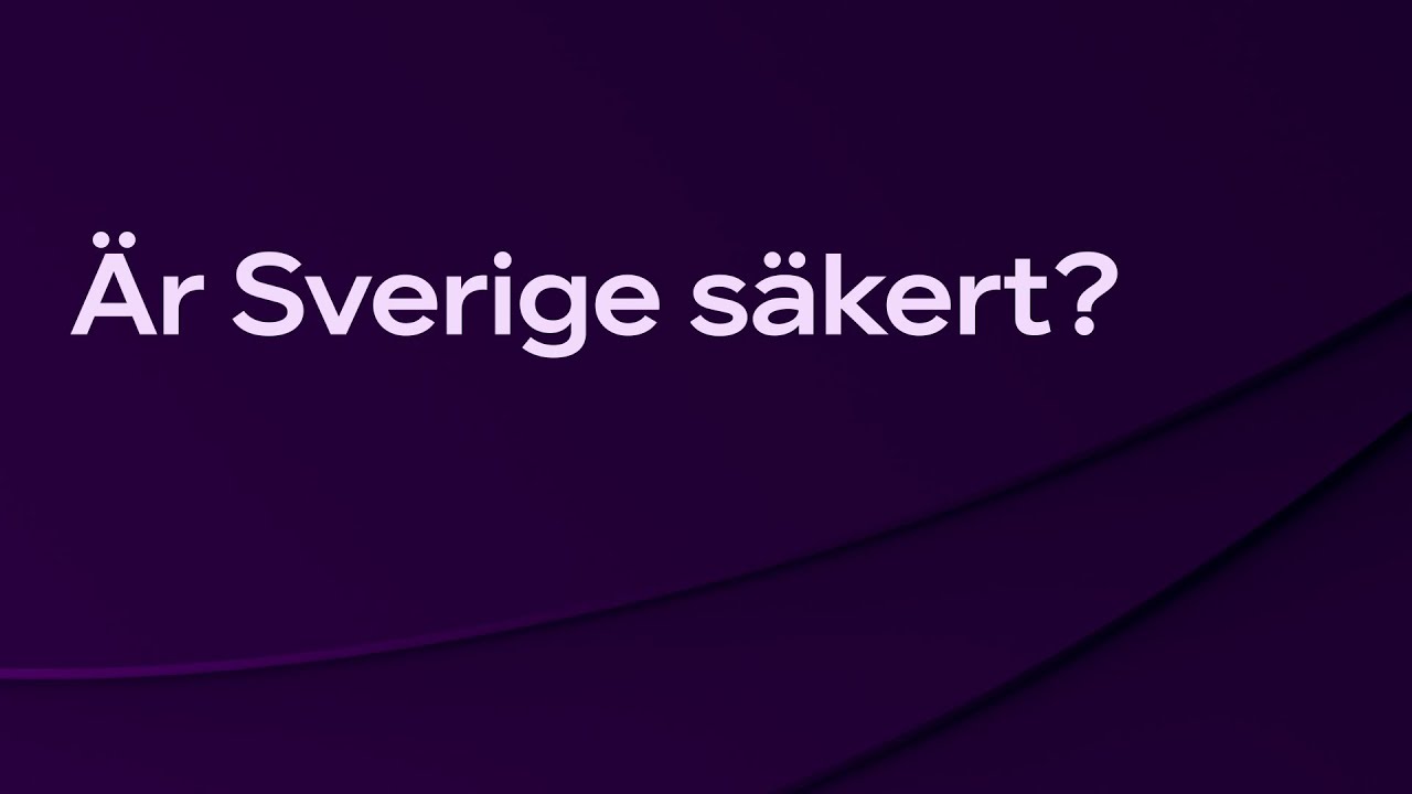 Är Sverige säkert? – Telia Connected Business 2025