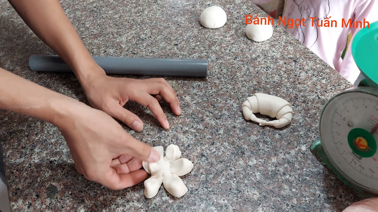 Cách tạo hình bánh bao chay hình Thỏ, Cua, Ếch, Hoa, Đặc Biệt Dạy Vê Tròn Bánh Đúng Cách