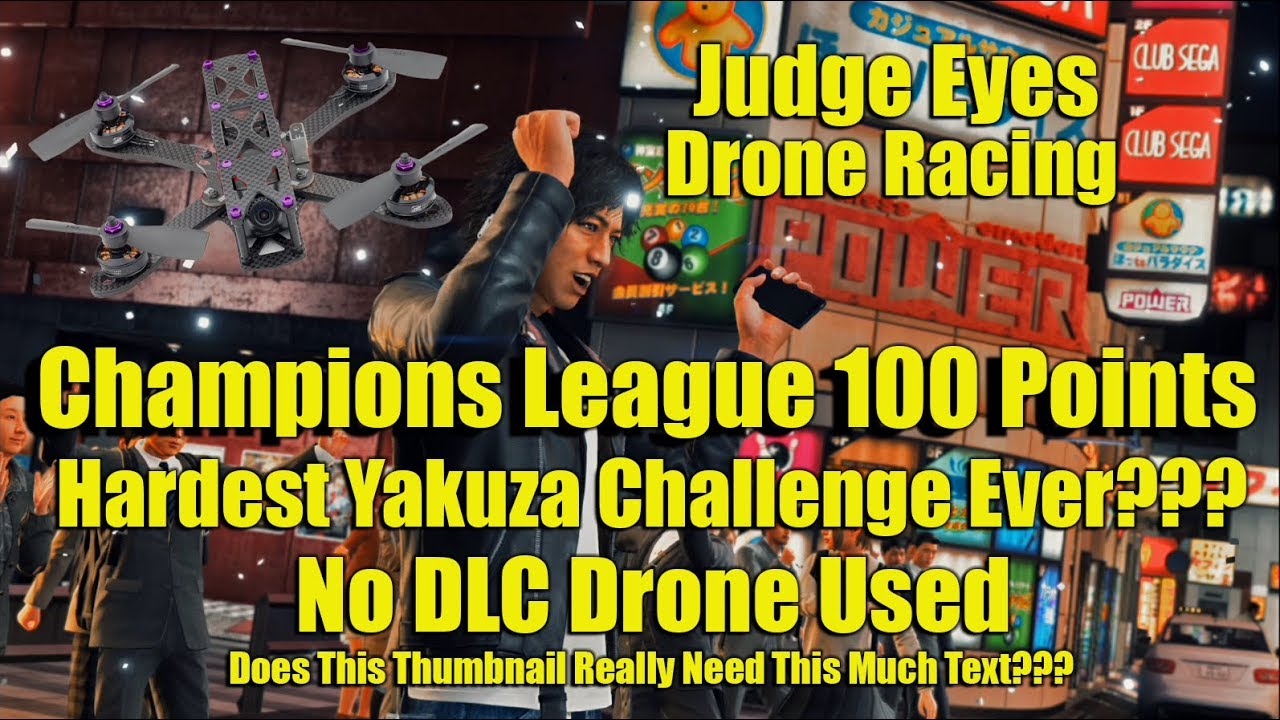 Judgment Drone Racing [Championship Grand Prix] - 10 Wins, No DLC Drone