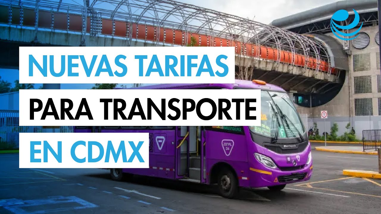&iquest;C&oacute;mo quedar&aacute; la tarifa del transporte p&uacute;blico en CDMX con el aumento?