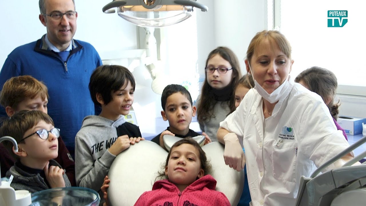 Les CE1 chez le dentiste