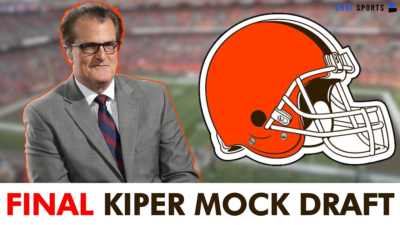 Browns Draft Plan Is CRYSTAL CLEAR After Mel Kiper & Dane Brugler Mock Drafts