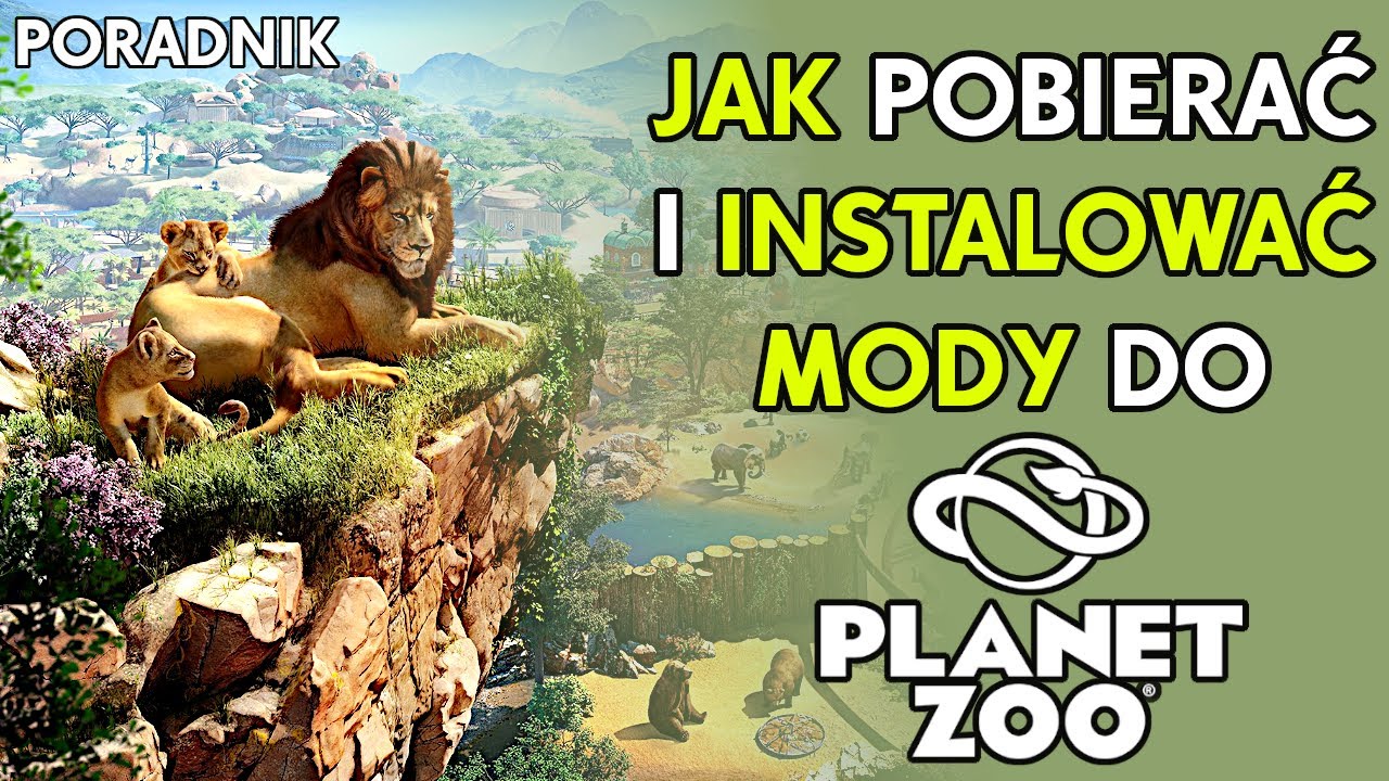 How to DOWNLOAD and INSTALL PLANET ZOO MODS GUIDE