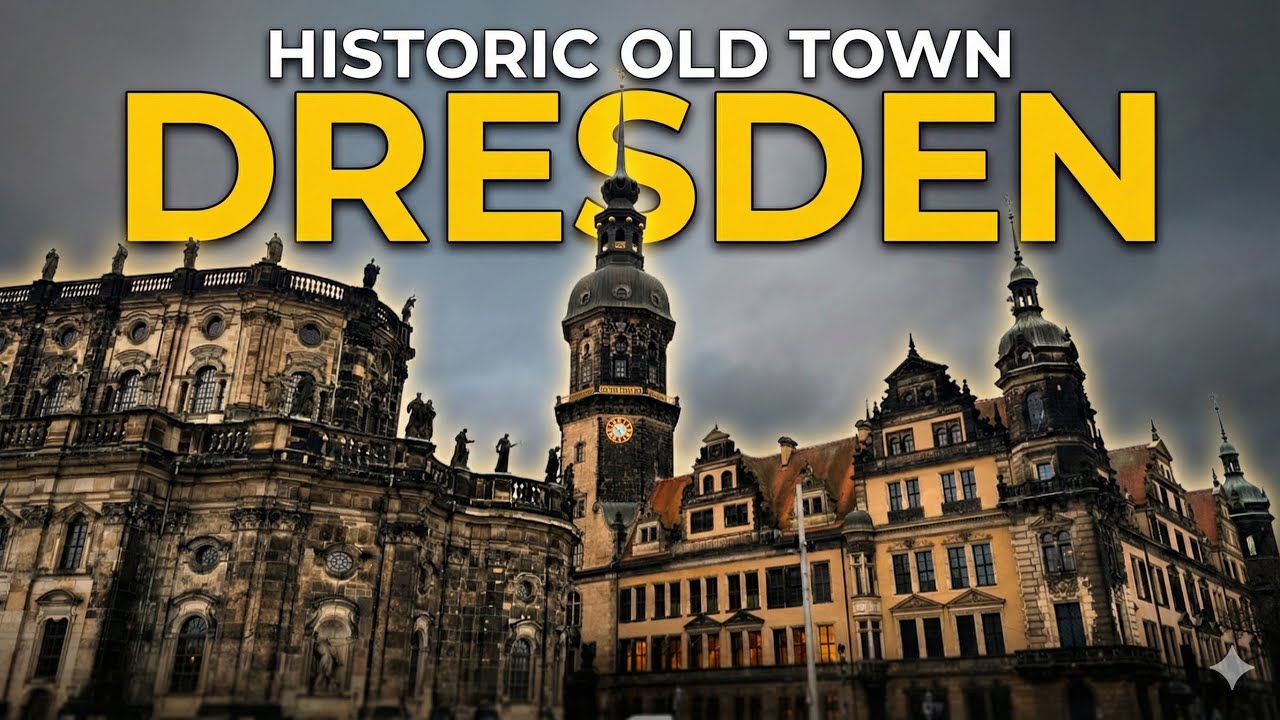 Experience Historic Dresden 4K | Old Town Walking Tour