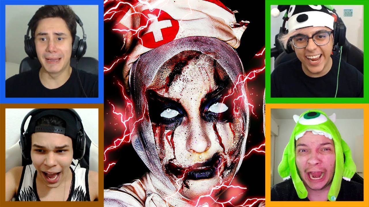 HOSPITAL DO MEDO! - 4 FACECAMS!
