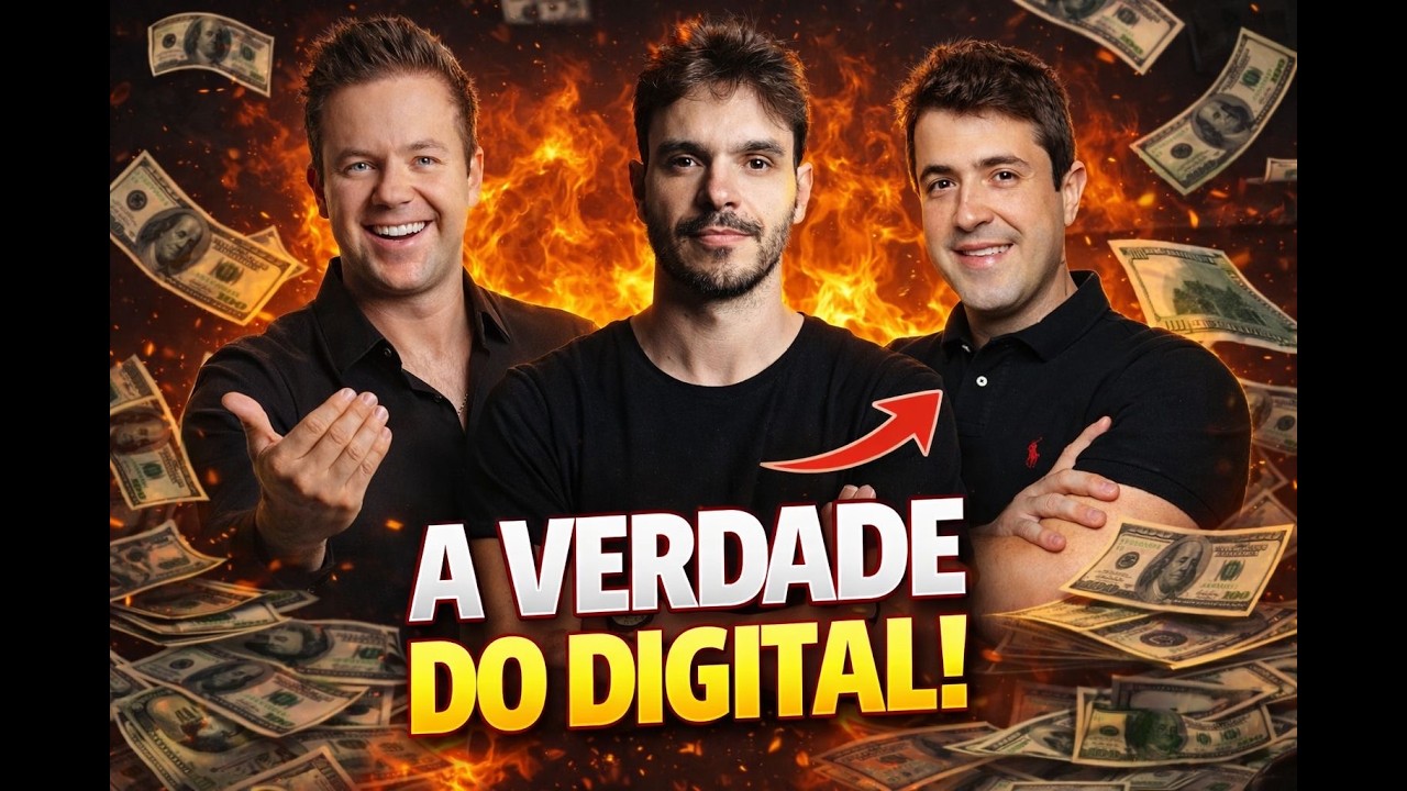 🚨 PODCAST ANDR&Eacute; BRITO, IGN&Aacute;CIO MELO E PEDRO AREDES AS VERDADES DO DIGITAL! TUDO COME&Ccedil;A DO ZERO!