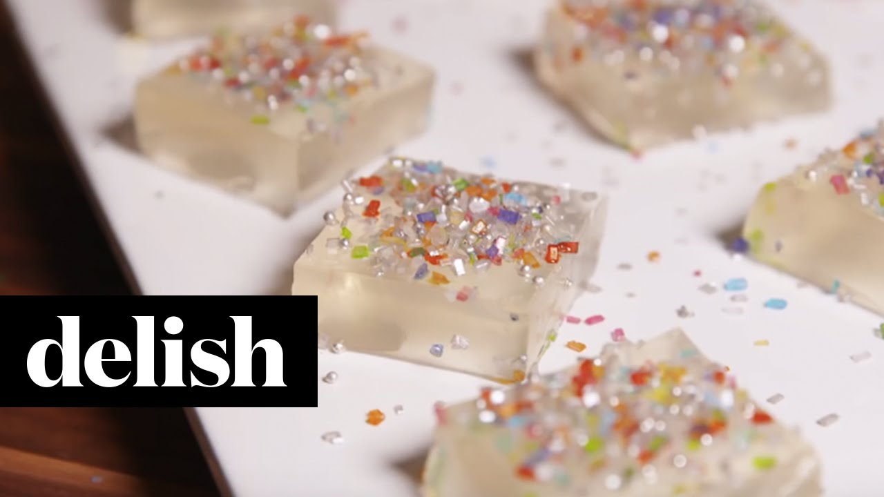 Delish Champagne Jello Shots | Delish