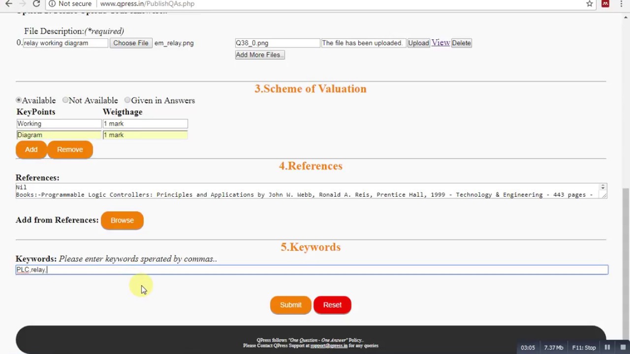 QPress - How to publish Question and Answers in QPress?