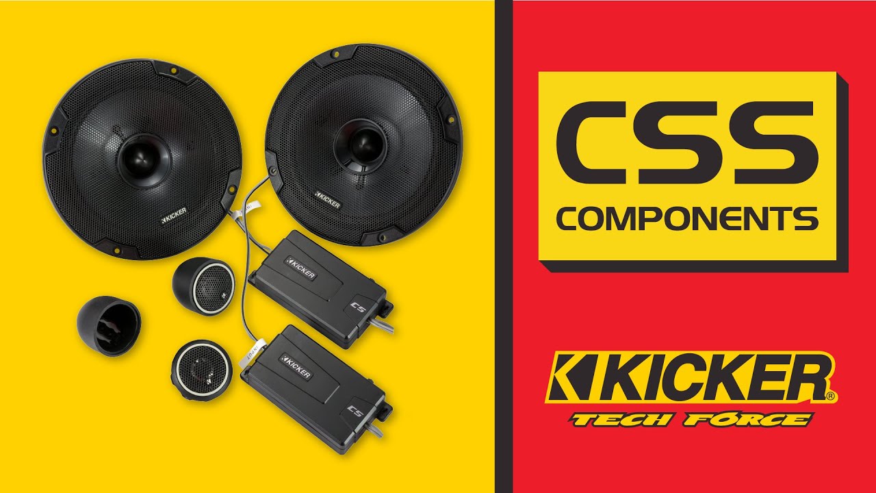 KICKER CSS Component Speakers