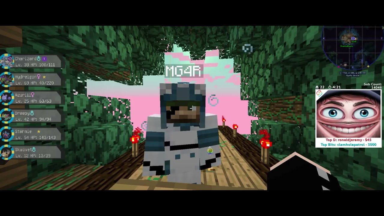 KyrSp33dy Pixelmon SMP Funny Moments #4