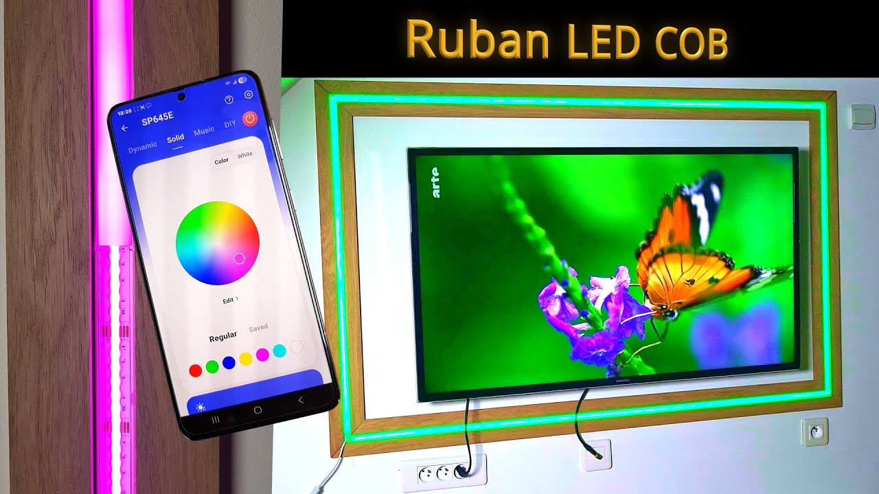 Installer un Ruban LED pour un effet déco   