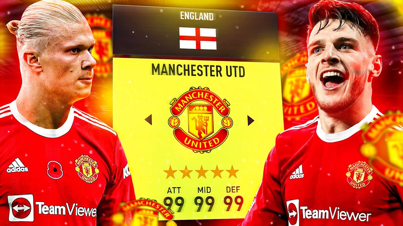 Reconstruim MANCHESTER UNITED in FIFA 22 ! 😈