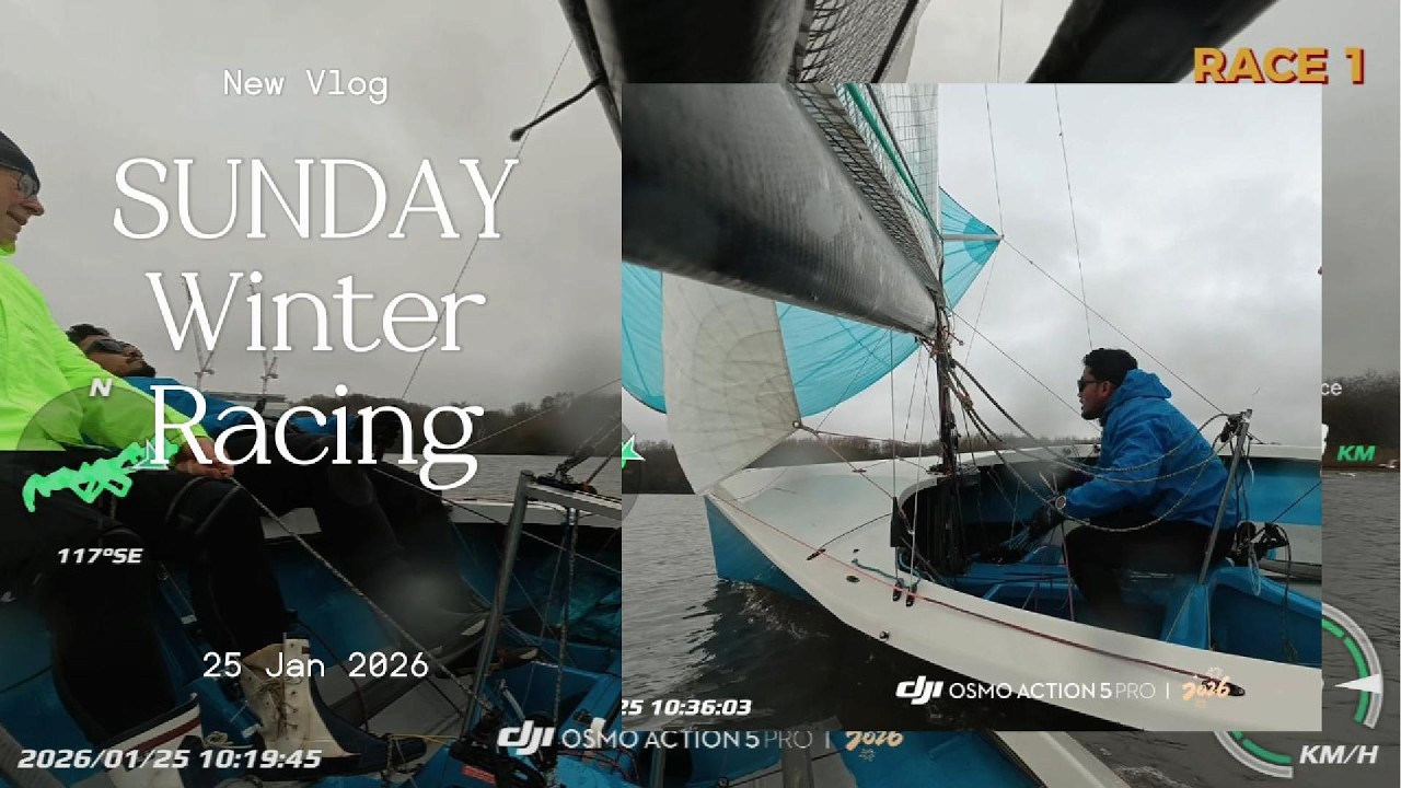 Winter Racing JANUARY | RACE 1 | Sailing | Merlin | MRX | Wembley Sailing Club | 25JAN26