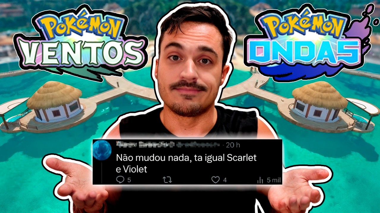 Precisamos falar sobre os GRÁFICOS de Pokémon Ventos e Pokémon Ondas