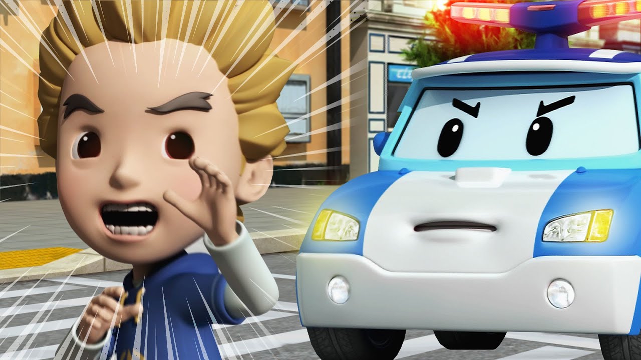 Dangerous Jaywalk│Learn about Safety Tips with POLI│Crosswalk│Kids Animations│Robocar POLI TV