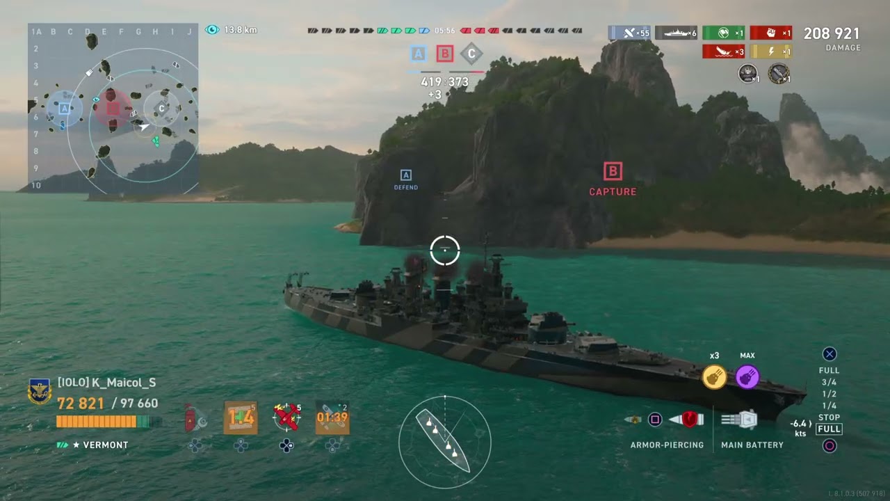 Wows Legends: Vermont