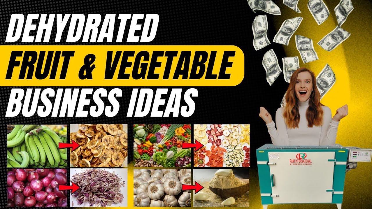 Dehydrated Fruits And Vegetables Business 🍎 सब्जी और फल सुखाने की मशीन🍌 Tray Dryer❤️ Business Ideas