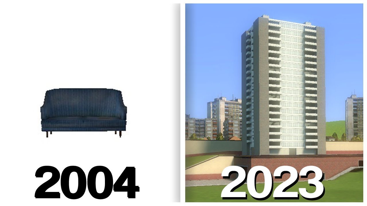 A EVOLUÇÃO DO GM_CONSTRUCT! (GMOD)