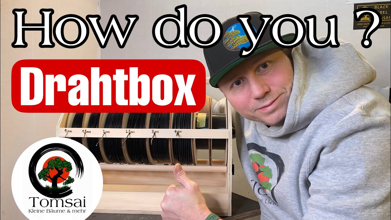 How do you ? Drahtbox Bonsai 4/25