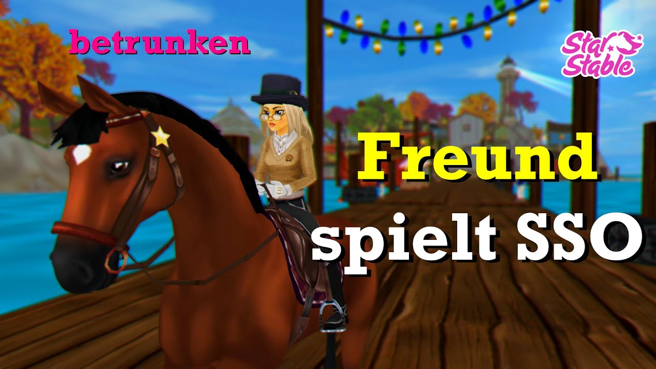 Mein FREUND spielt BETRUNKEN StarStable😂 -  [SSO] I Leoni Macforce