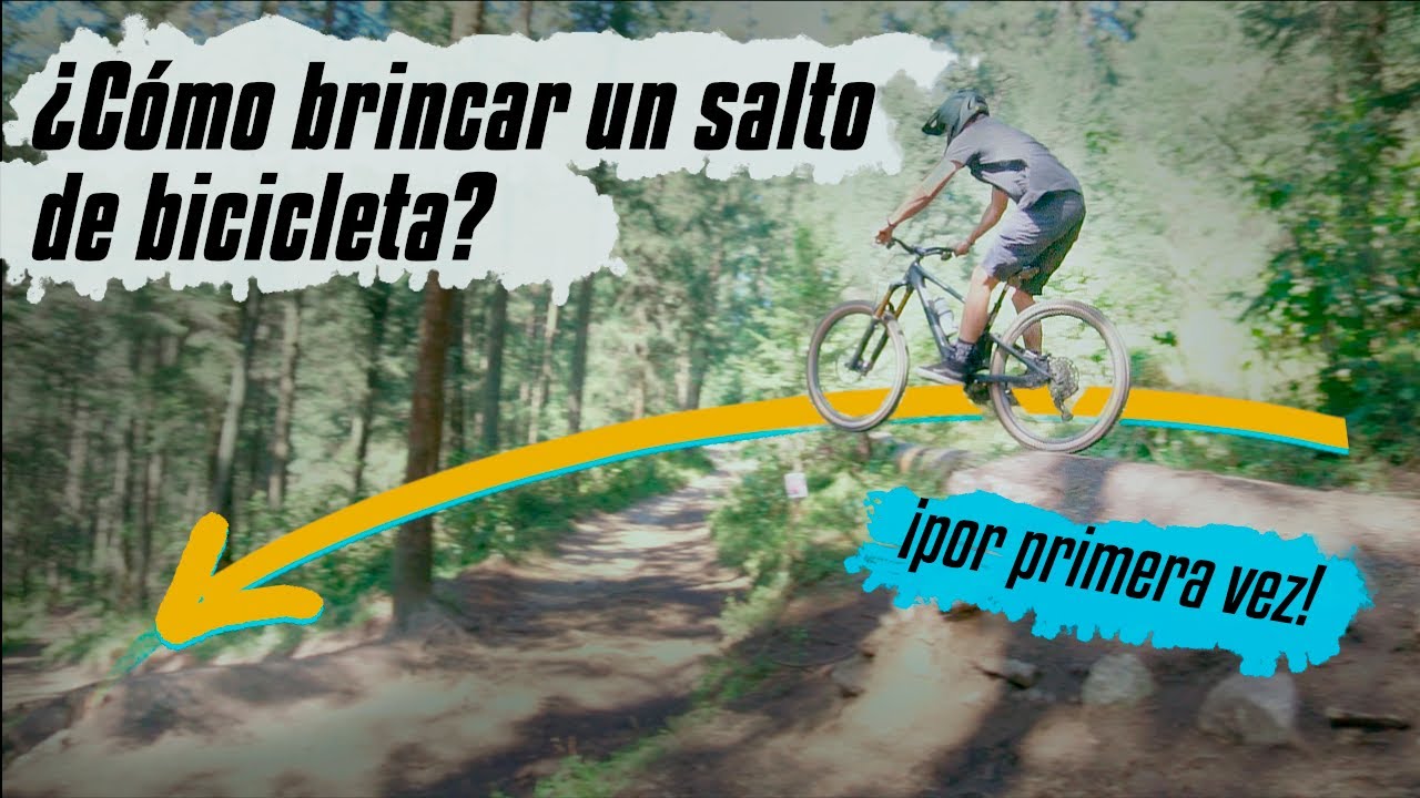 Como brincar un salto de bicicleta POR PRIMERA VEZ