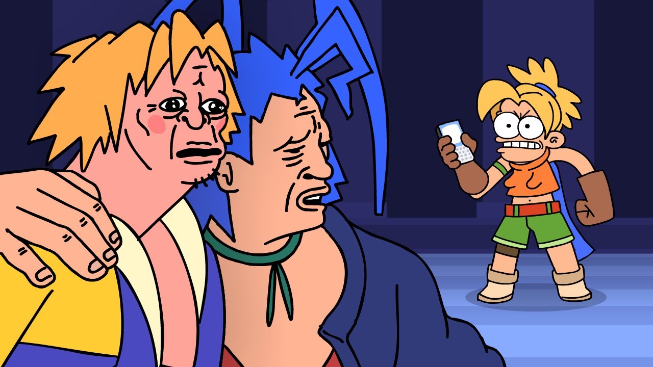 When the boss powers up (Final Fantasy X parody)