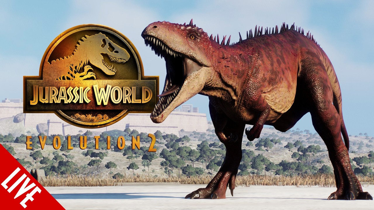 🔲 Building a Carcharodontosaurus habitat in JWE2 (TWO!) ahead of it's return in JWE3