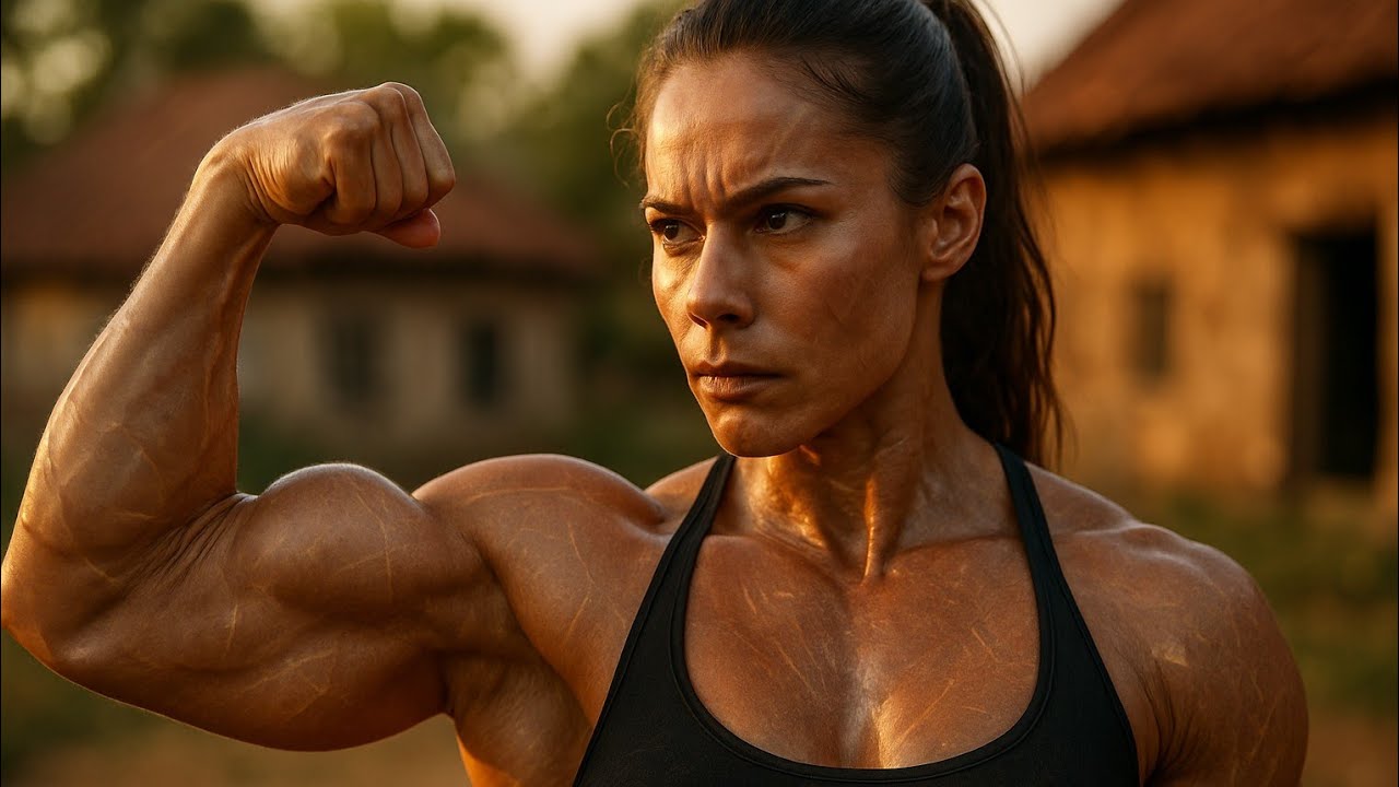 Jasmine's muscle growth story - AI built her body 