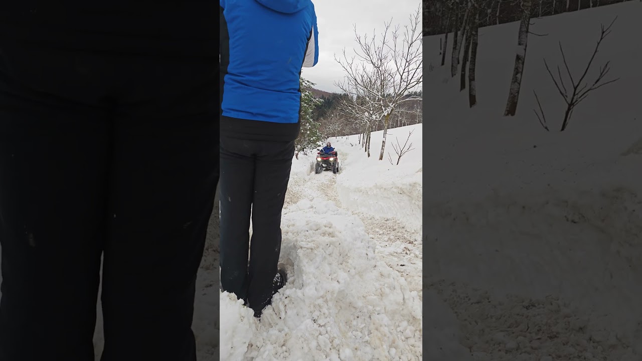 Cf Moto 520 snow Ride Bosnia ATV GOMILA 