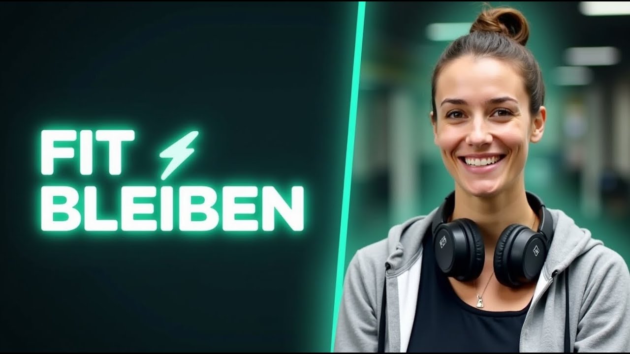 🎤 B2 Sprechen Teil 1 – „Fit bleiben“ 🏃💪 | Perfekter Vortrag 🇩🇪 Deutsch (B2/C1)