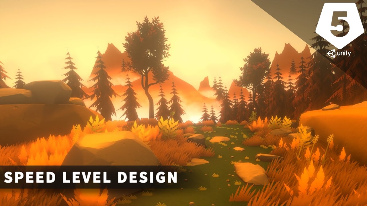 Stylized Low Poly | Speed Level Design (Unity 5)