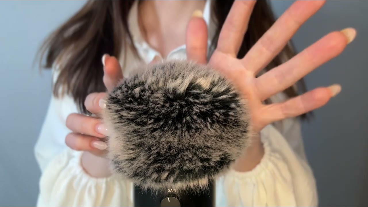 CLOSE YOUR EYES & SLEEP ALREADY 😤 ASMR 💤 3 Hours Fluffy Mic for Sleep 💤