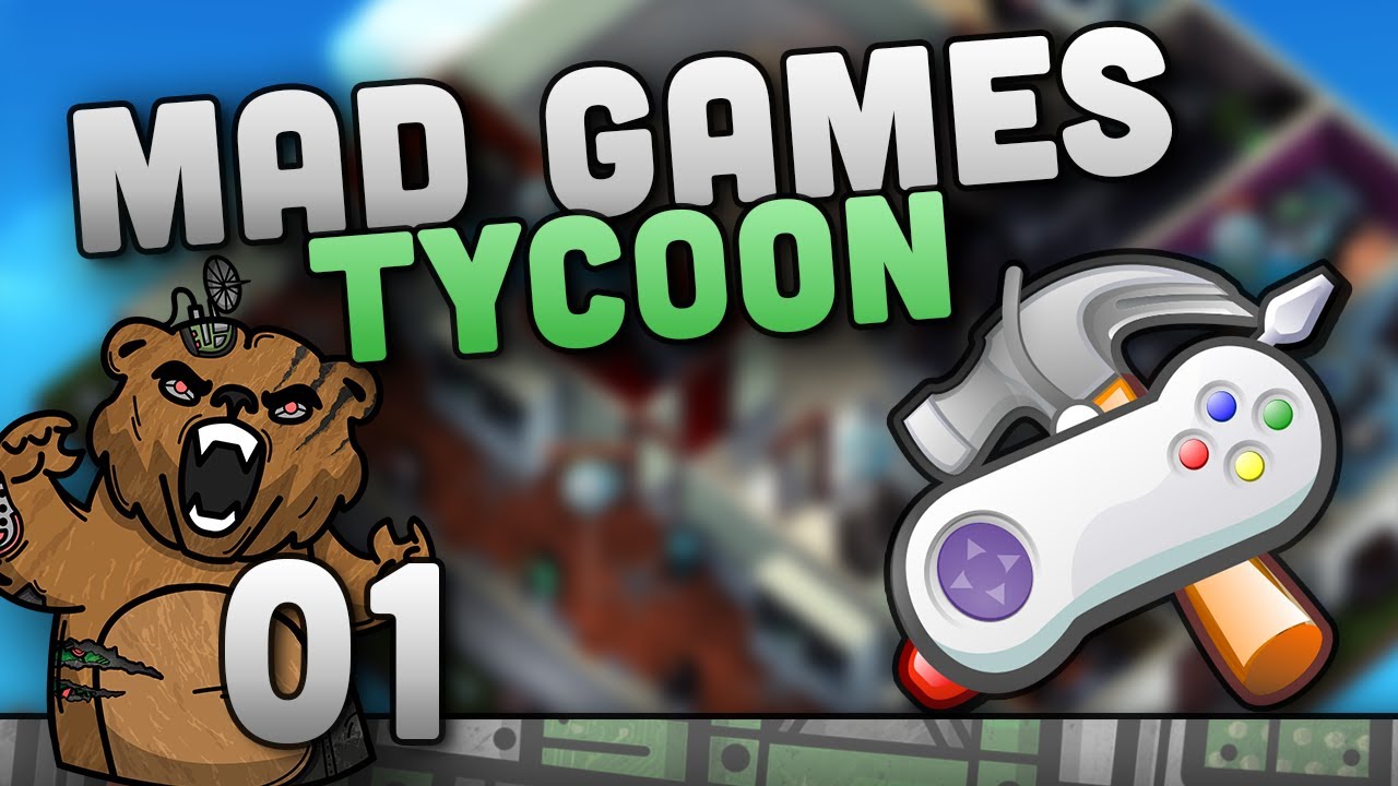 Nossa empresa de jogos! | Mad Games Tycoon #01 - Gameplay Português PT-BR Software Dev