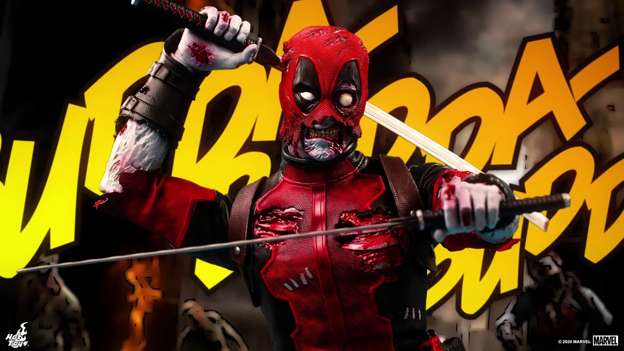 Marvel Zombies - 1/6th scale Zombie Deadpool Collectible Figure