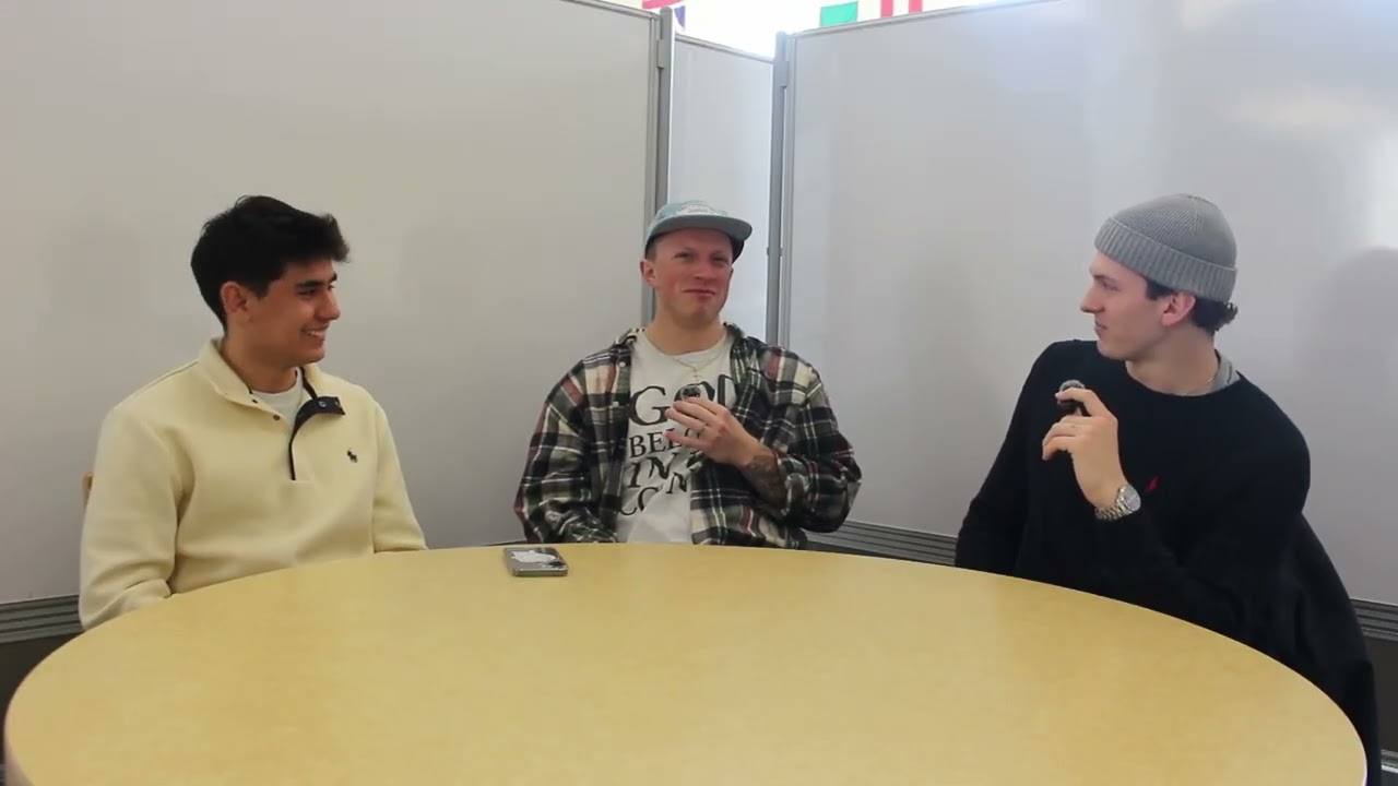 Gospel Interview with Slovakian Swimmer at School