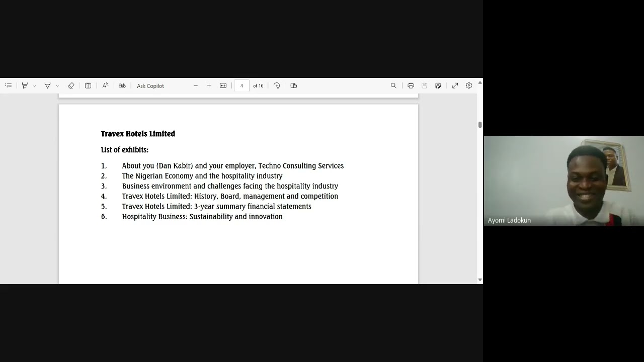 OTLM ICAN CS Preseen Preliminary Discussion – Lecture 9