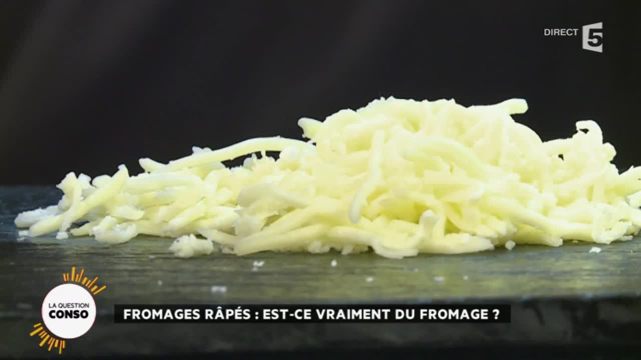Fromage râpé : est-ce vraiment du fromage ?