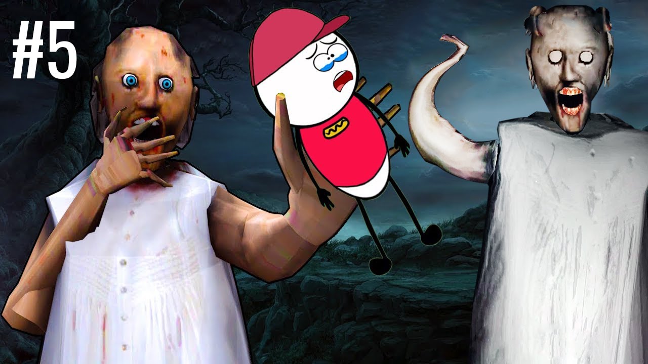 THE TWINS Part 5 - Granny Horror Game ( REAL STORY ) Gulli Bulli | Make Joke Horror